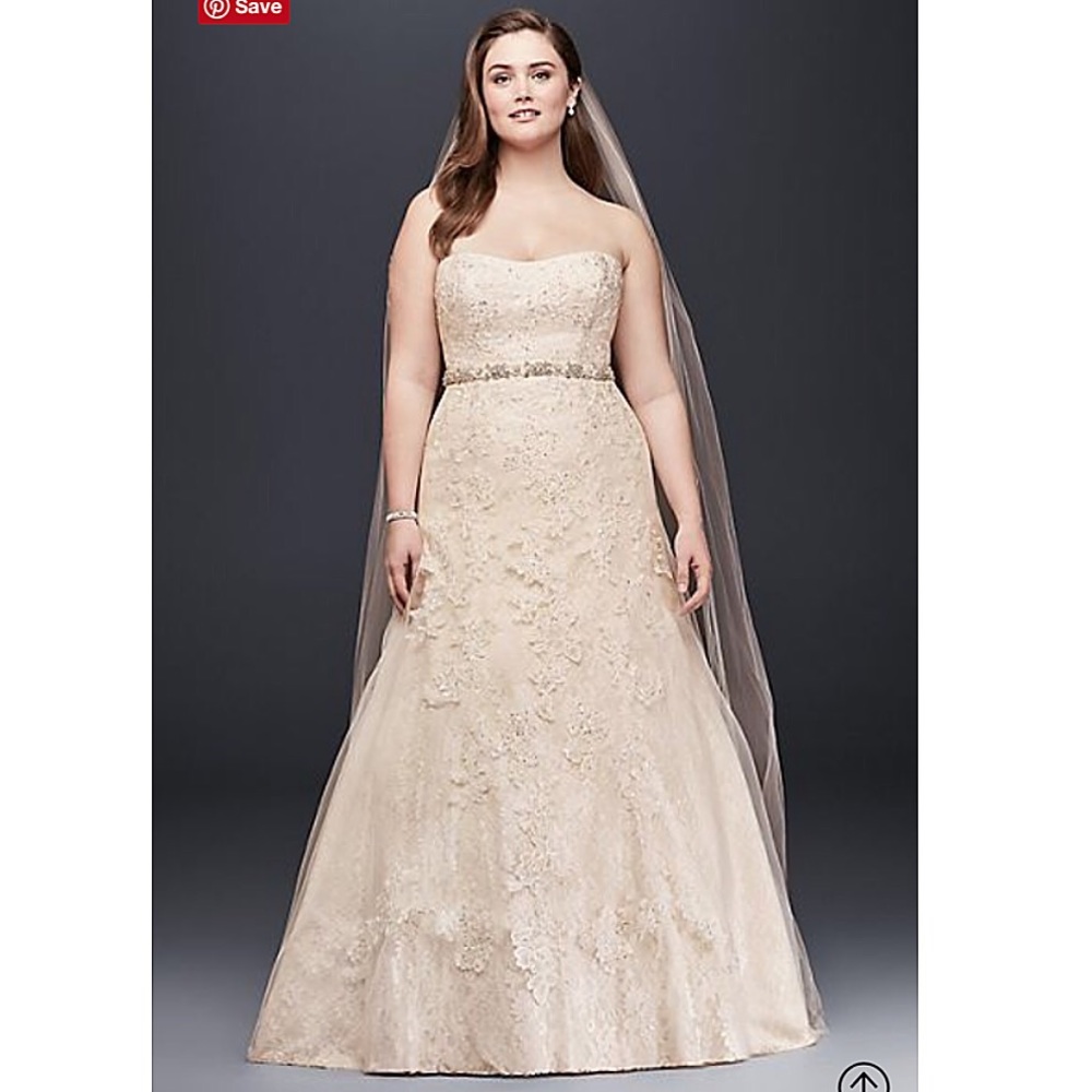 Plus size wedding dress brand new never worn